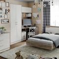 Комплект мебели для детской комнаты Брауни №1 (модульная)